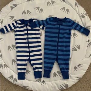 Hanna Anderson 0-3 month pajama